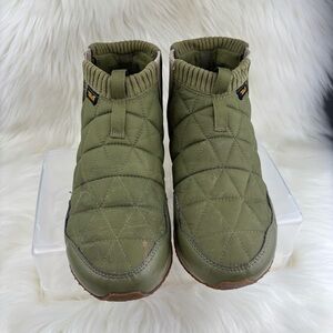 TEVA ReEMBER MID ANKLE BOOTS IN OLIVE DRAD COLOR SIZE 8 Woman